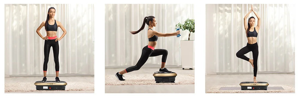 Slim Vibration Plate – Burn Fat & Tone Muscles at Home (99 Speed Levels)